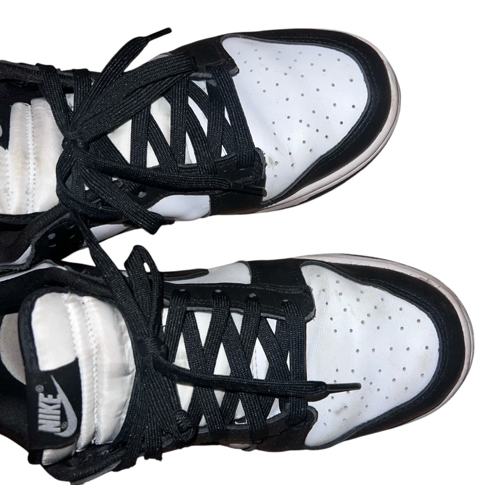 Nike Dunk Low – Black & White Men’s Sneakers Size 8.5 - Picture 13 of 17